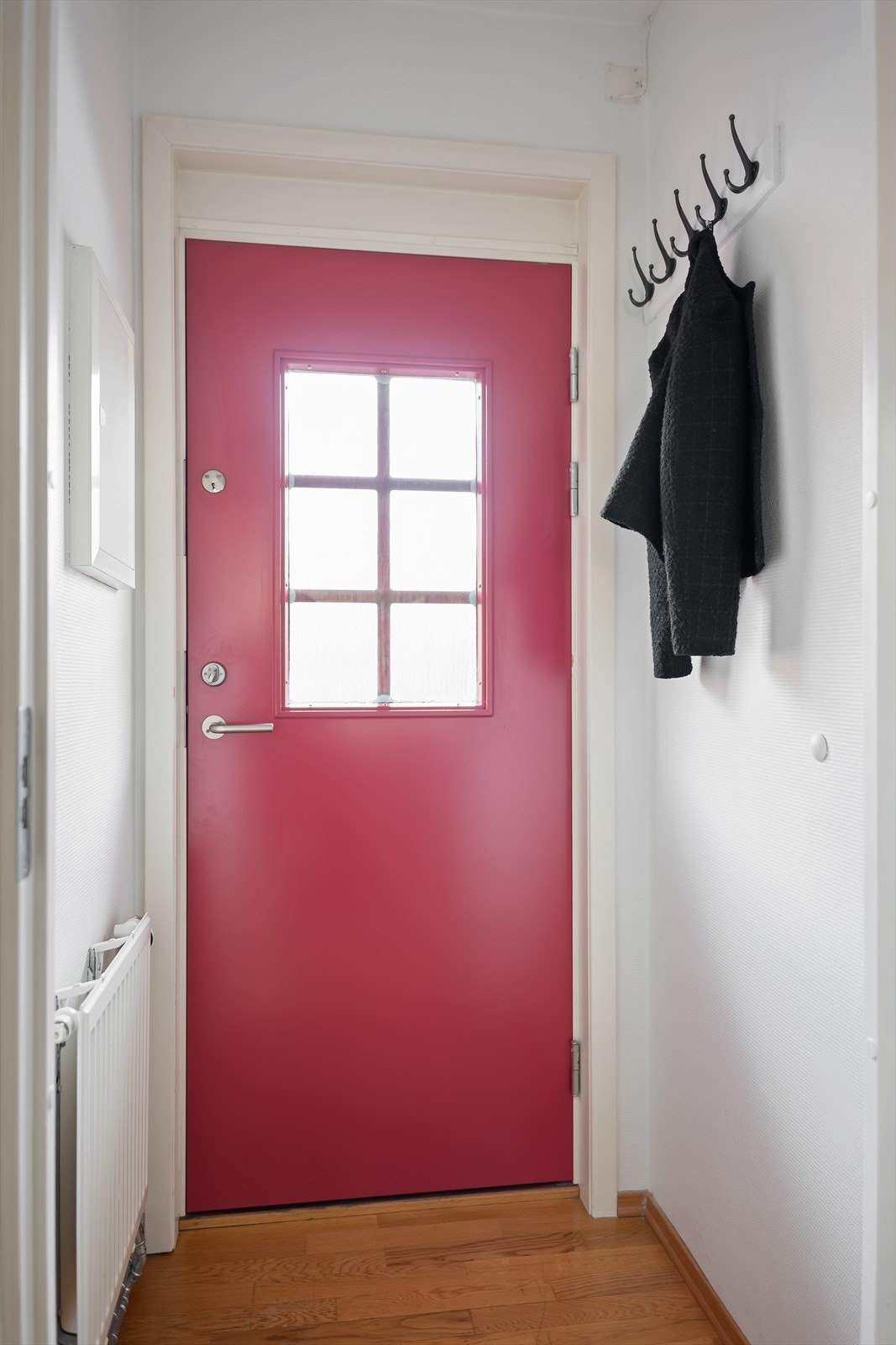 Heis i bygget gir enkel adkomst opp til leilighetens etasjeplan. Galleribilde