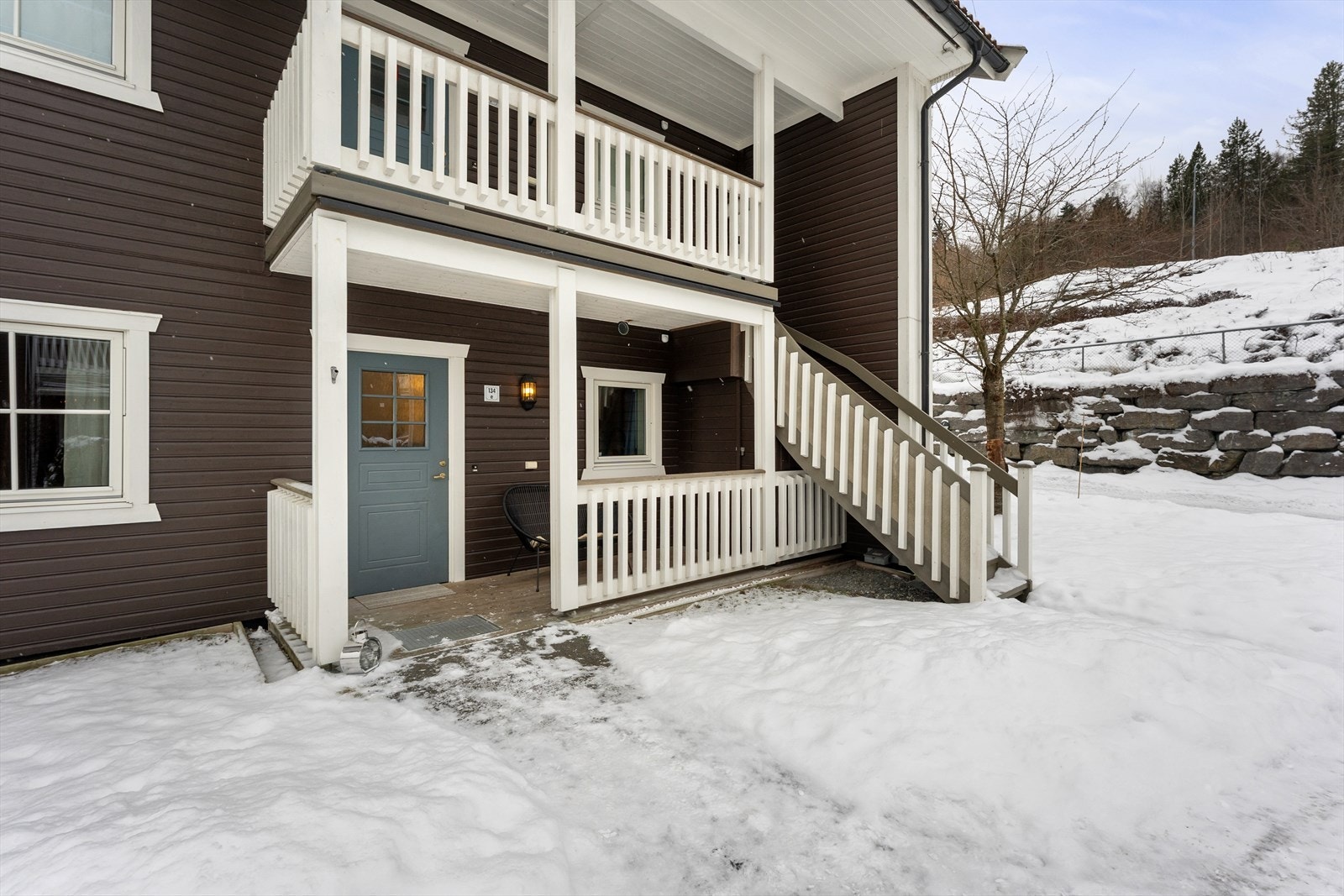 Endeleilighet i rekkehus. Galleribilde