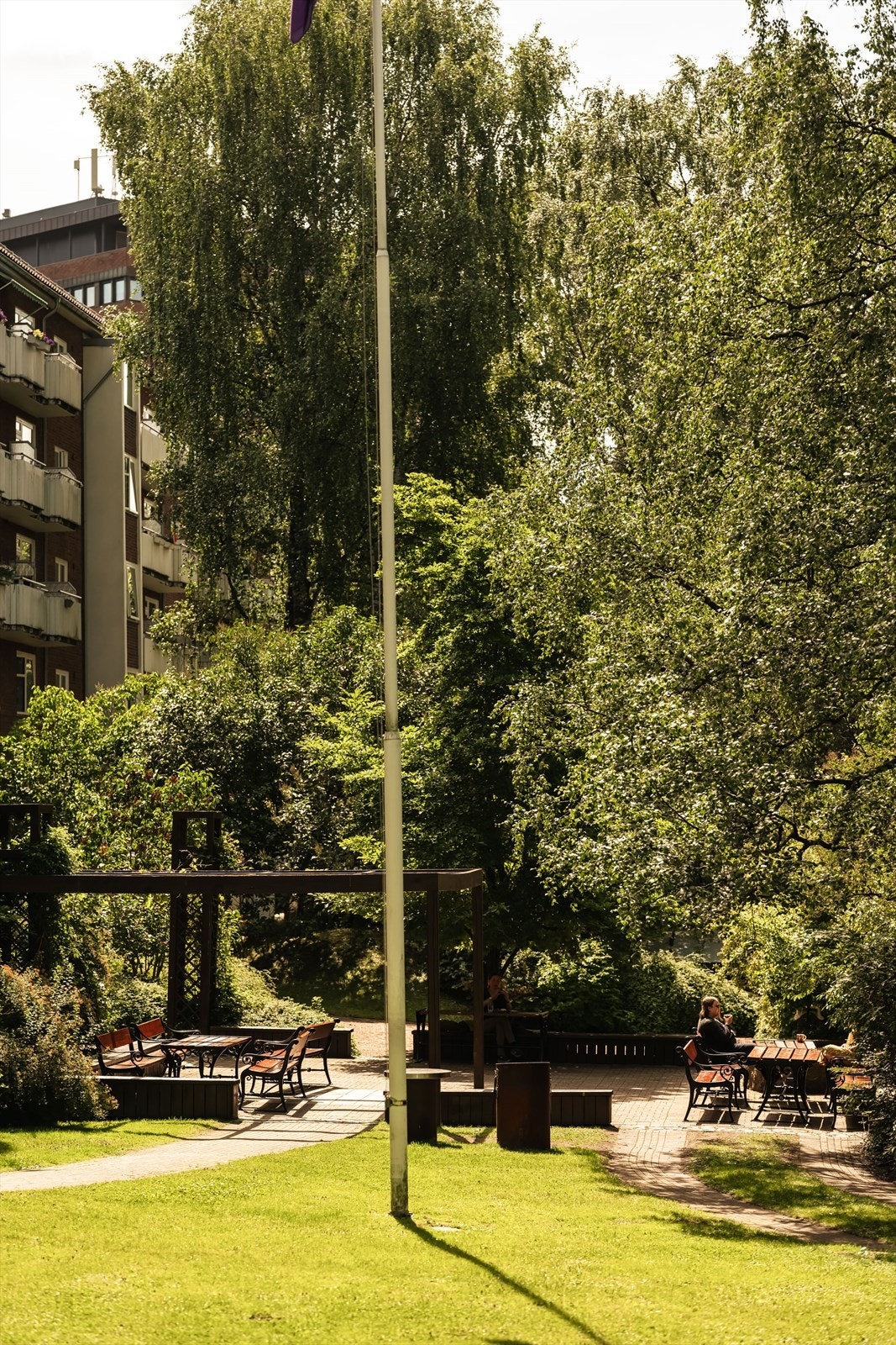 Flere sittegrupper til bruk for beboerne. Galleribilde