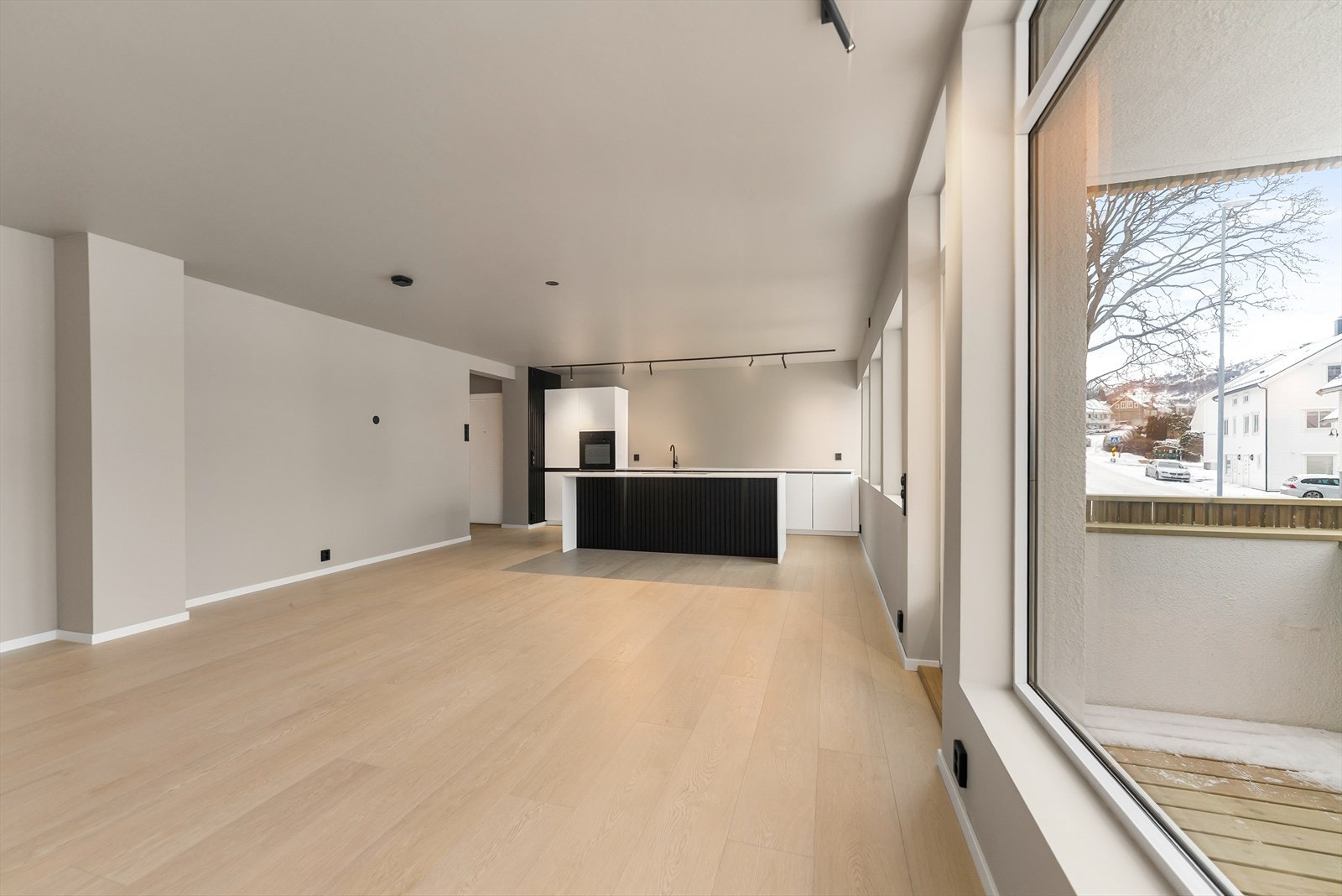 Stue/kjøkken som open løysing Galleribilde