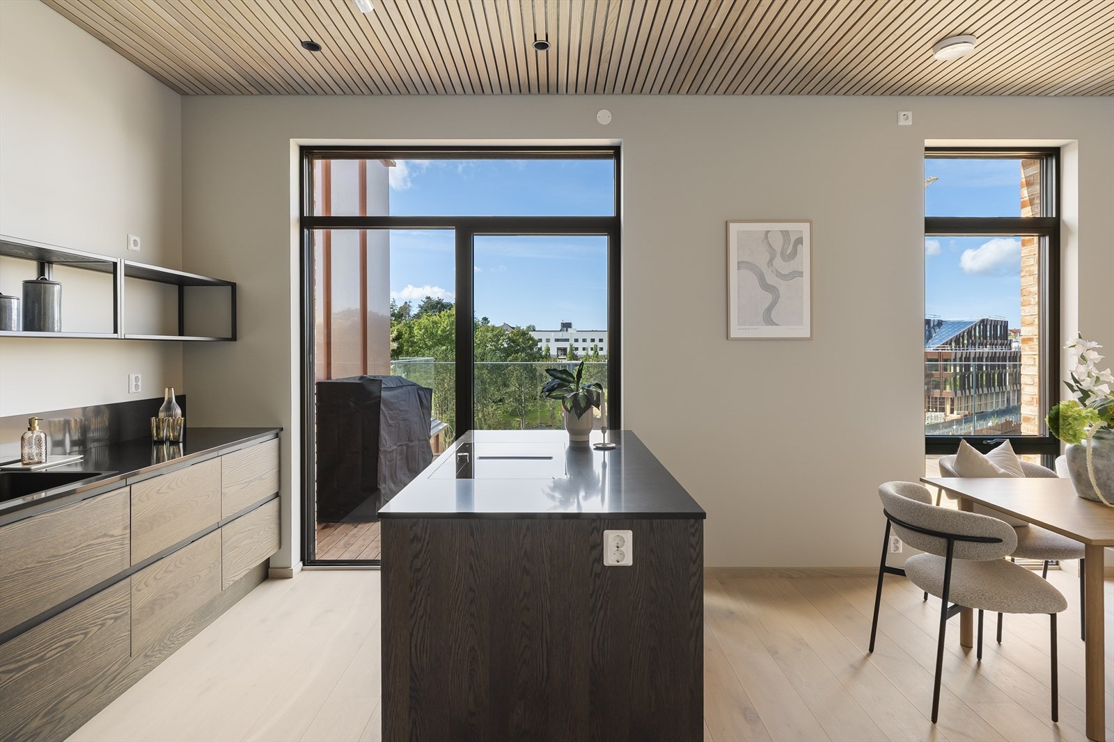 Utsikt mot vest Galleribilde