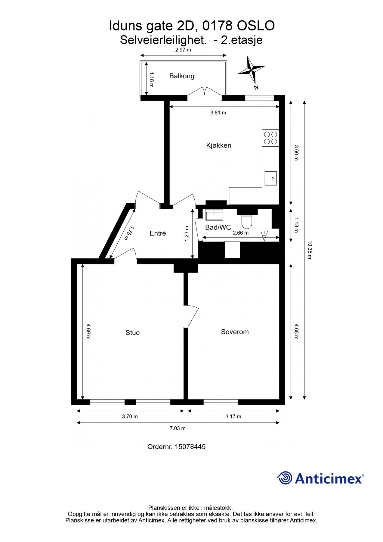 Plantegning. Galleribilde