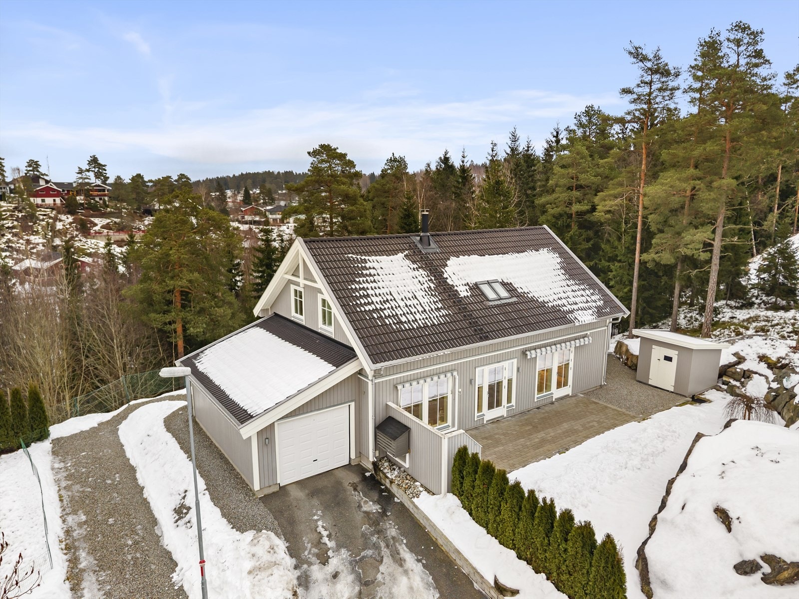 Dronefoto Galleribilde