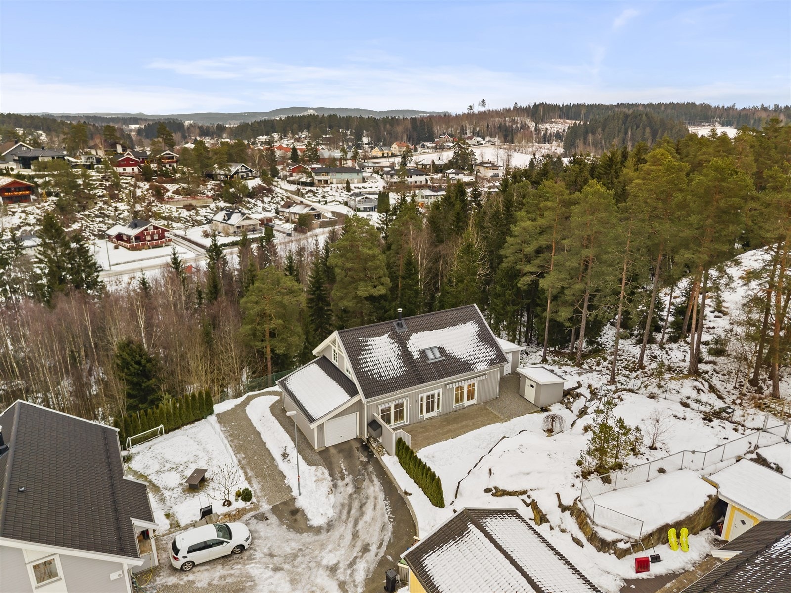 Dronefoto Galleribilde