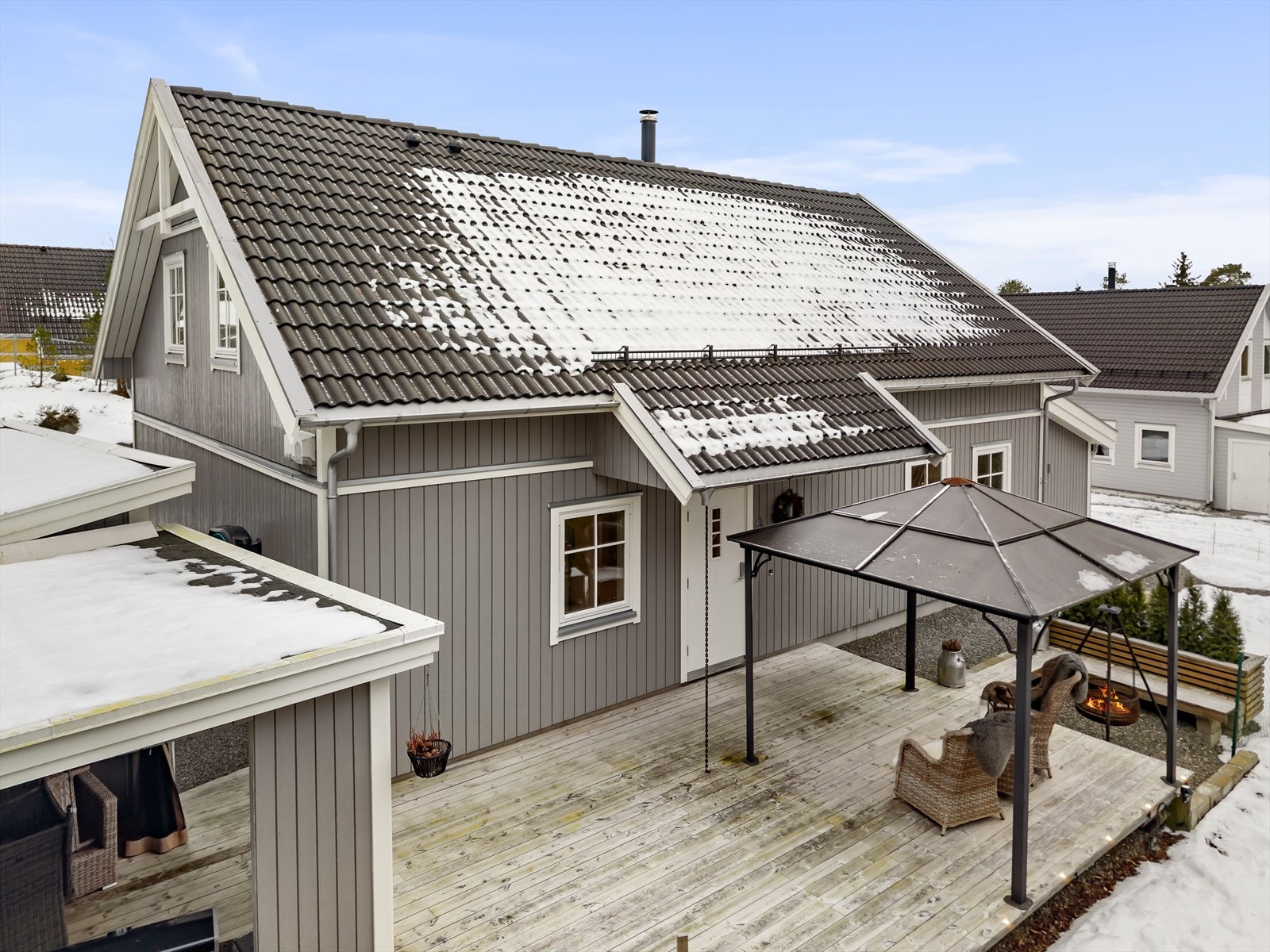 Dronefoto Galleribilde