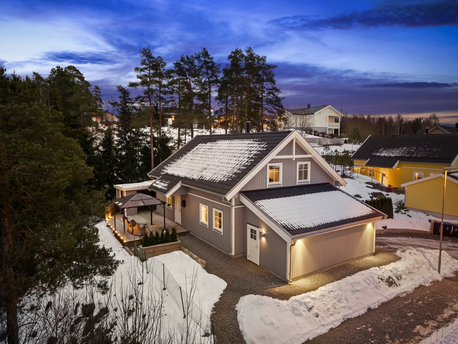 Dronefoto Galleribilde