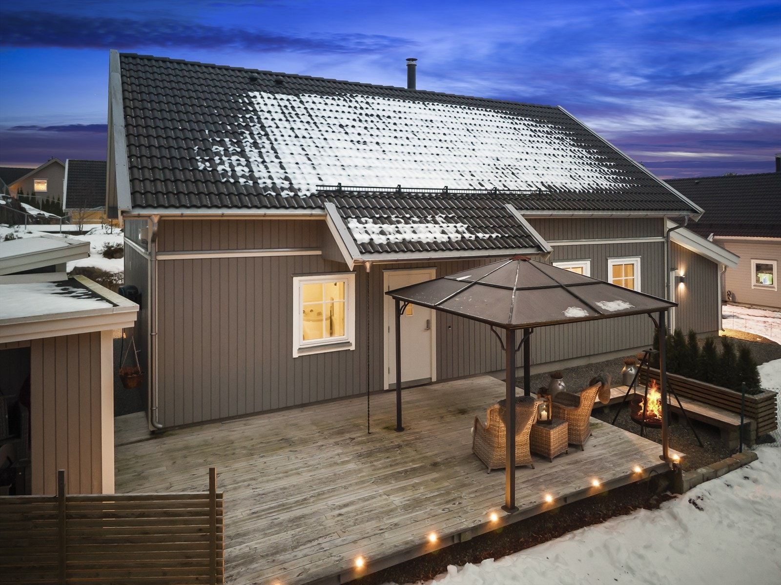 Dronefoto Galleribilde