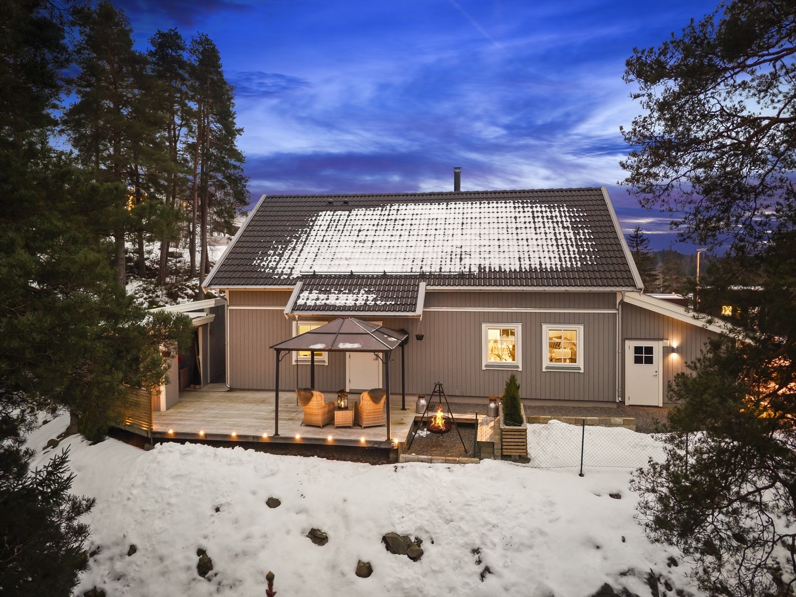 Dronefoto Galleribilde