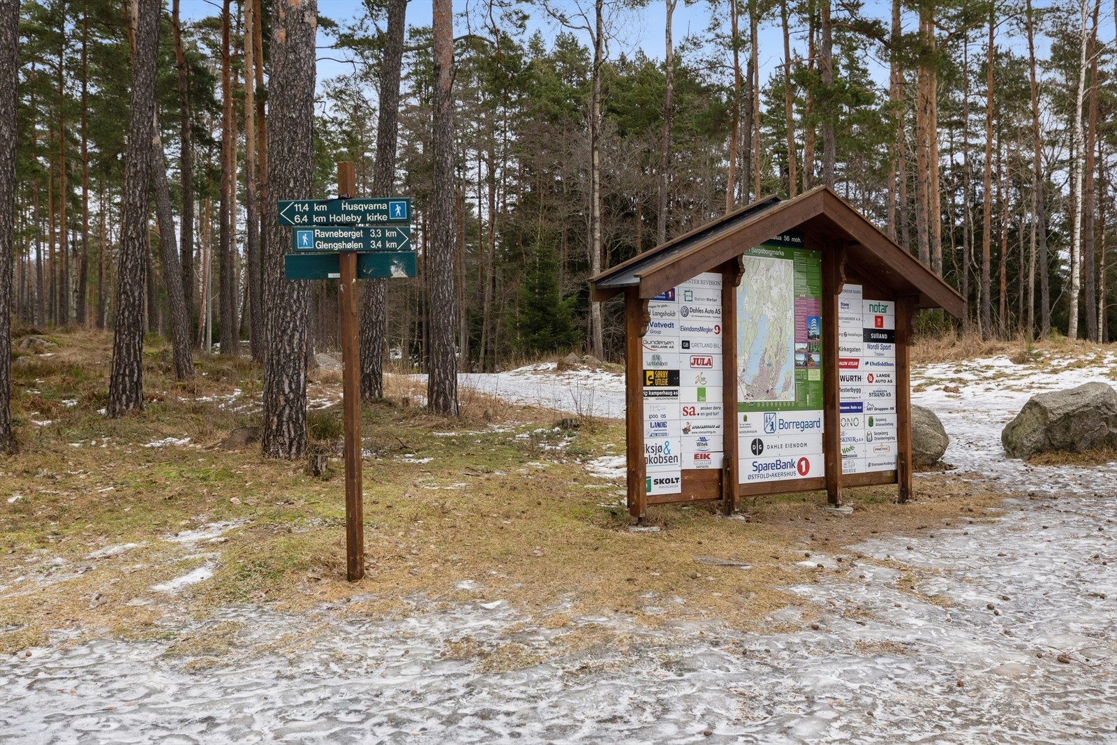 Det er vakre turområder i umiddelbar nærhet. Galleribilde
