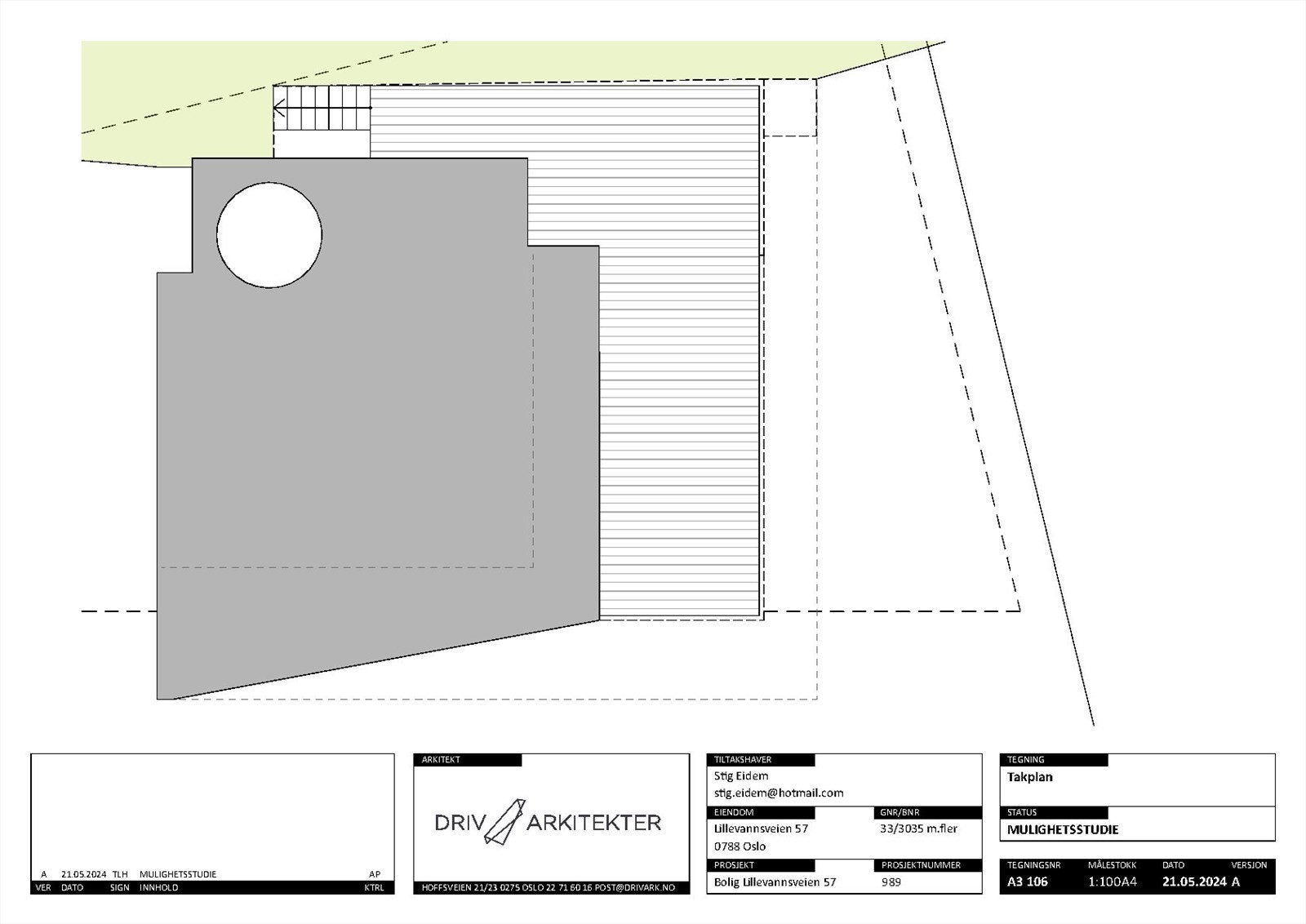 Mulighetsstudie av Driv arkitekter. Galleribilde