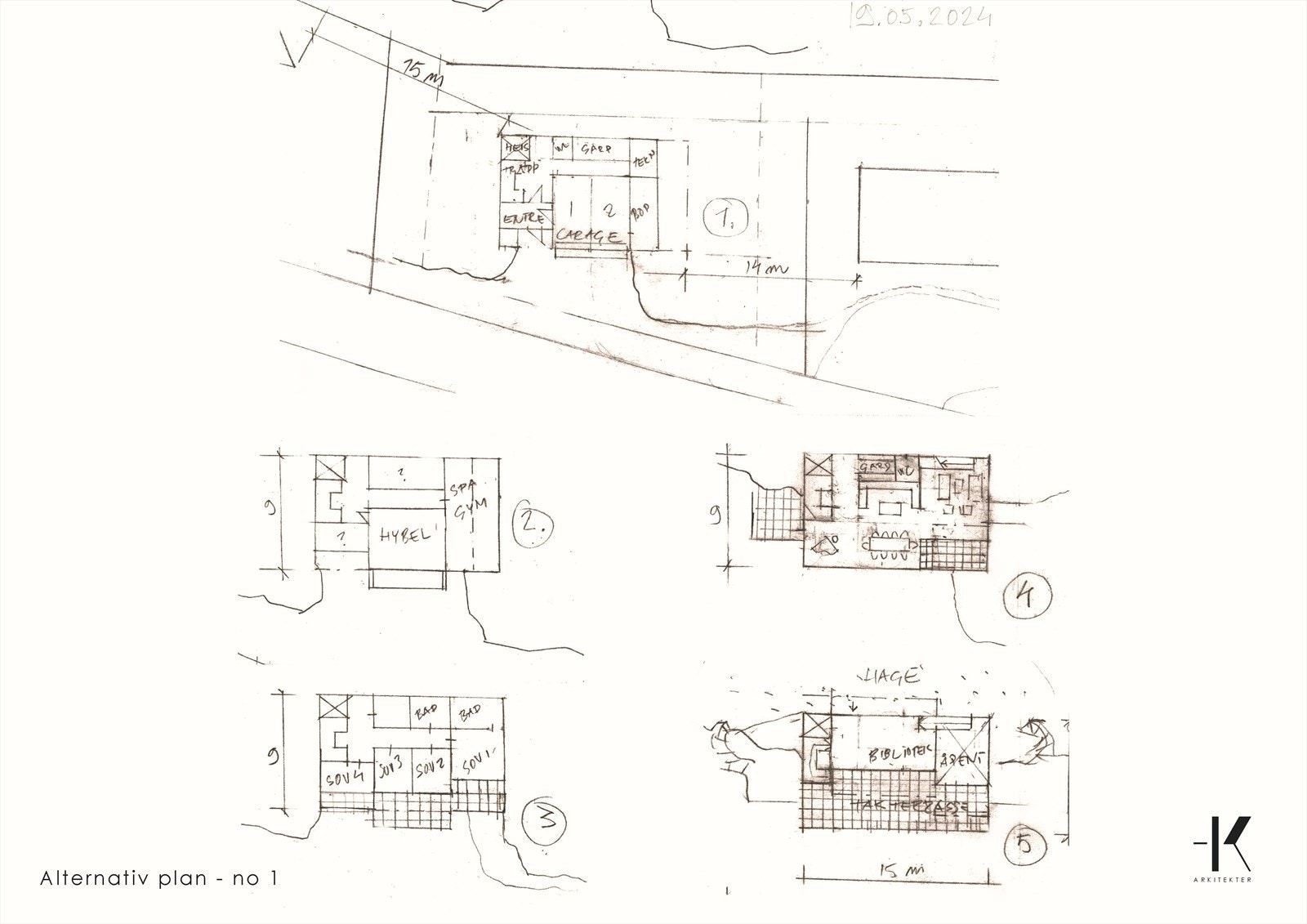 Mulighetsstudie Heggelund og Koxvold arkitekter as Galleribilde