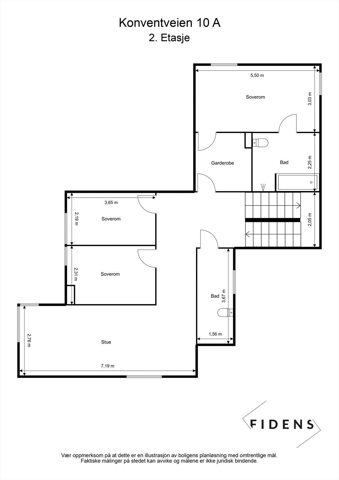 Konventveien 10 A - 2. Etasje Galleribilde