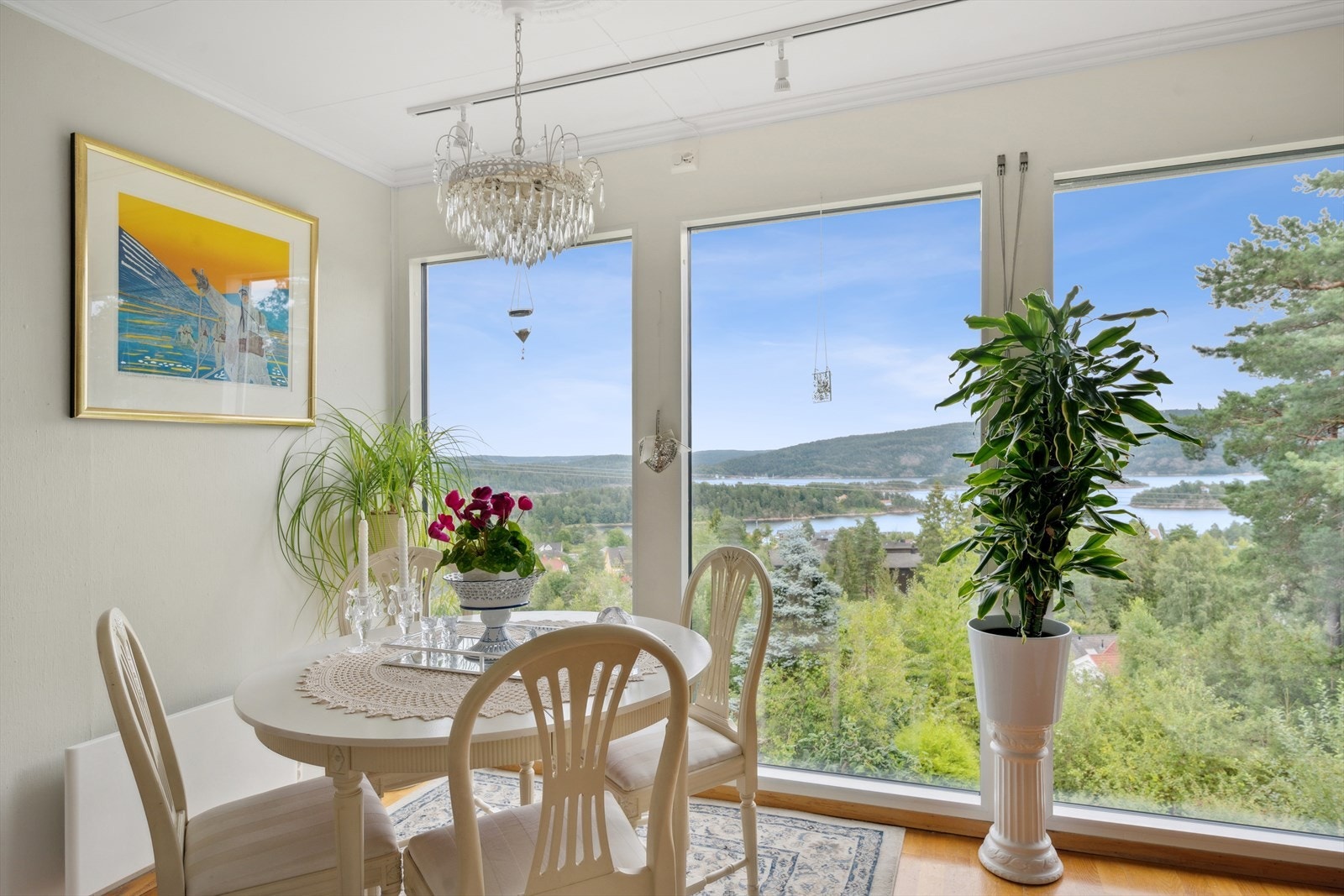 Her står utsikten i fokus. Galleribilde