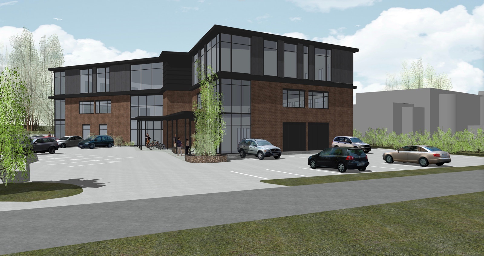 Kun ment som et ilustrasjonsbilde. Leietaker kan også være med å påvirke fasade etter nærmere avtale. Galleribilde