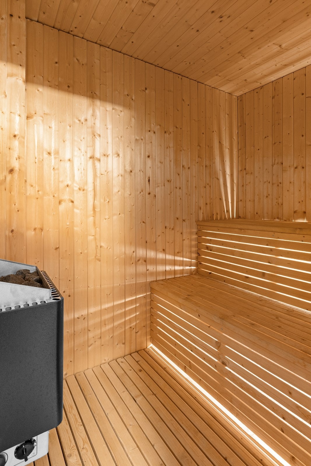 Badstuen gir god avslapping etter skituren, for store og små. (også godkjent på byggetegninger) Galleribilde