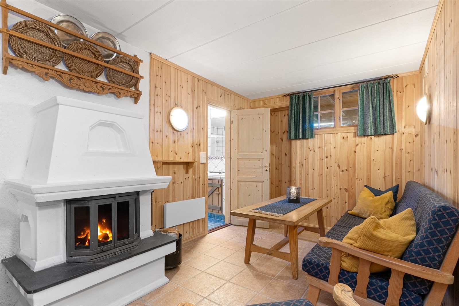 Innredet rom i kjeller. Galleribilde