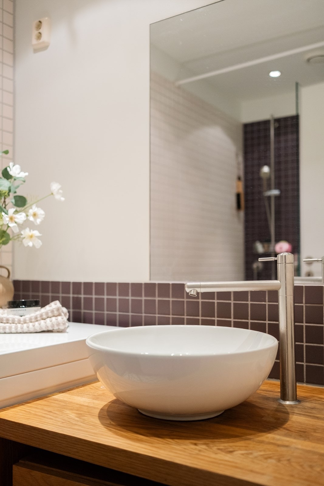 Mekanisk avtrekk skjer via balansert ventilasjon. Galleribilde