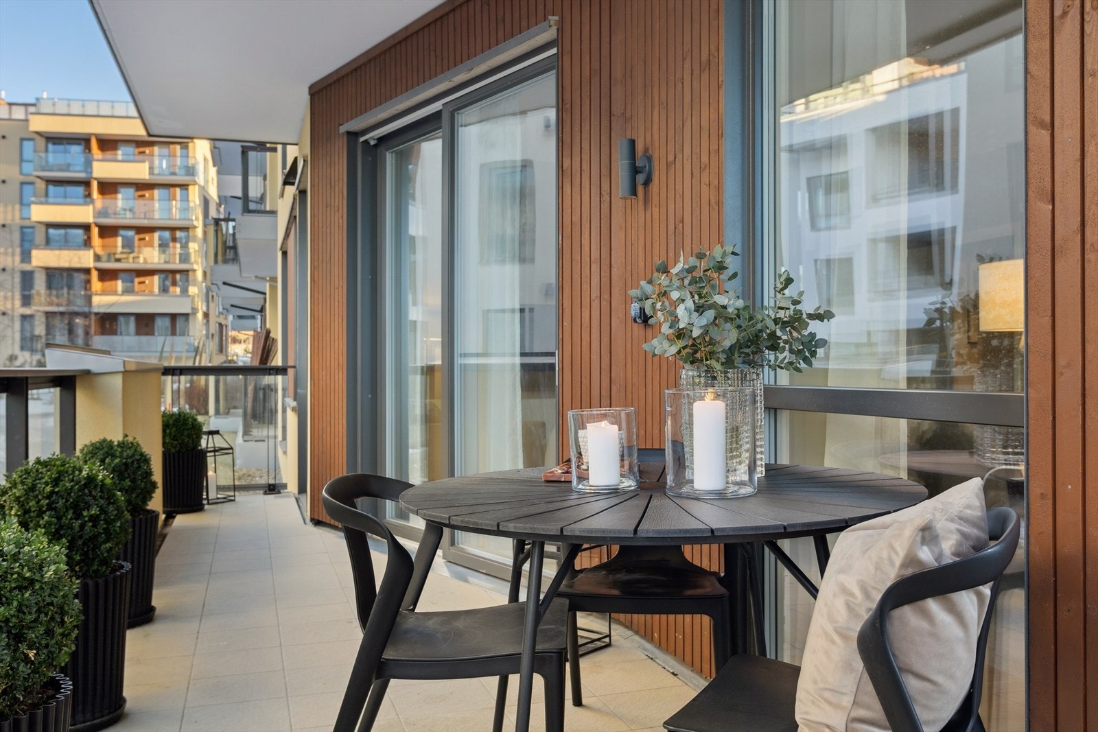 Balkong til stor glede på gode og varme sommerdager! Galleribilde