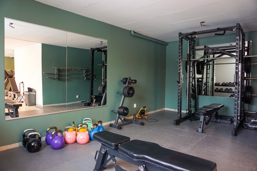 Eget treningsrom i borettslaget. Galleribilde