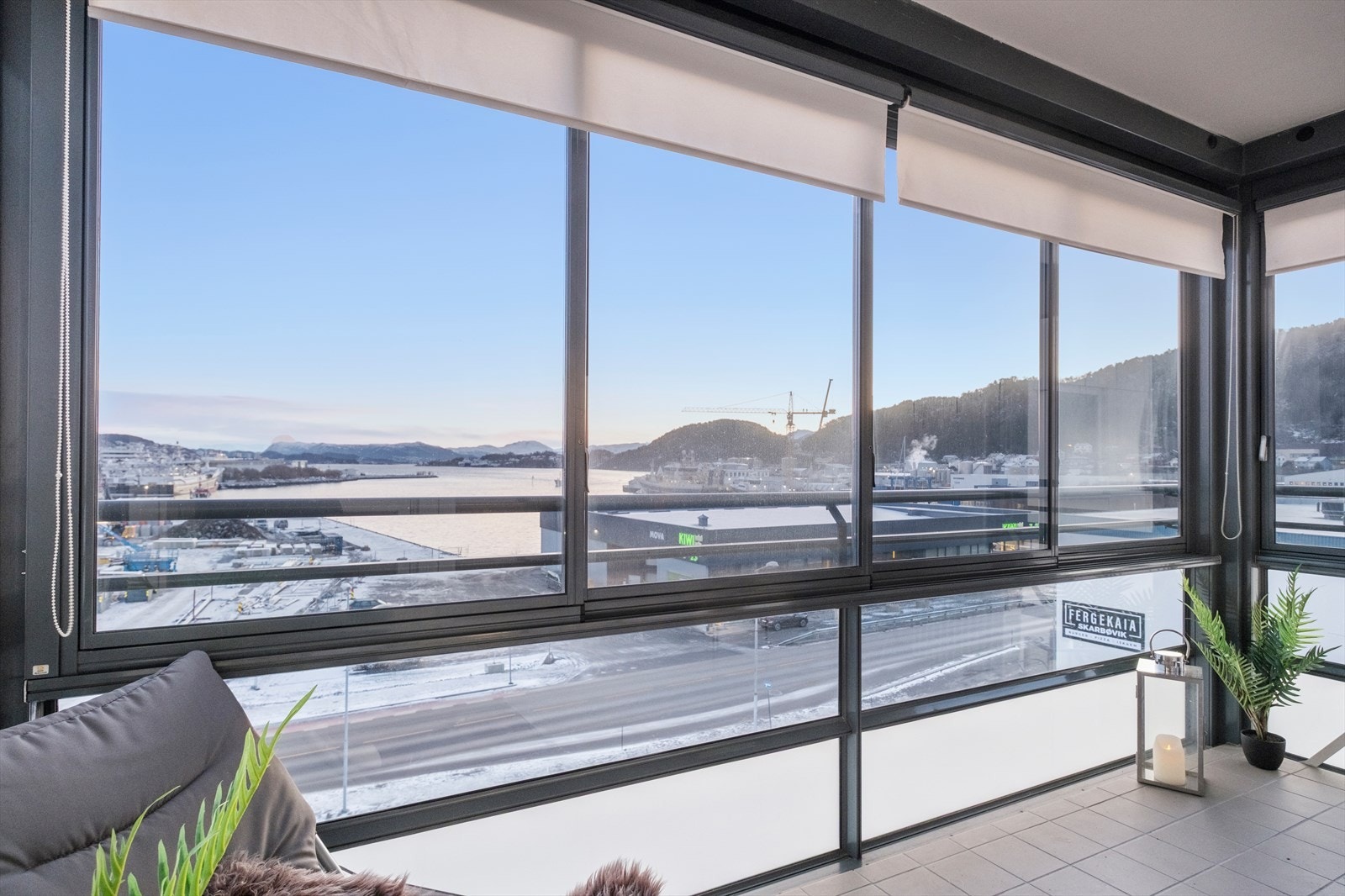 Er du på jakt etter en leilighet med flott utsikt bør du se nærmere på denne! Galleribilde