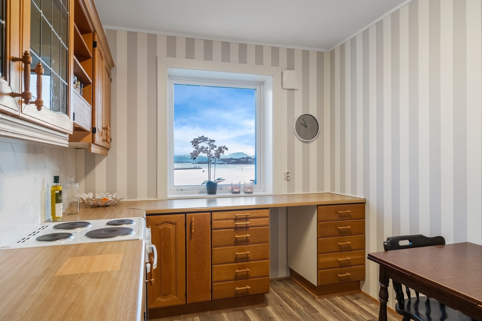 Fin utsikt å lage mat til Galleribilde