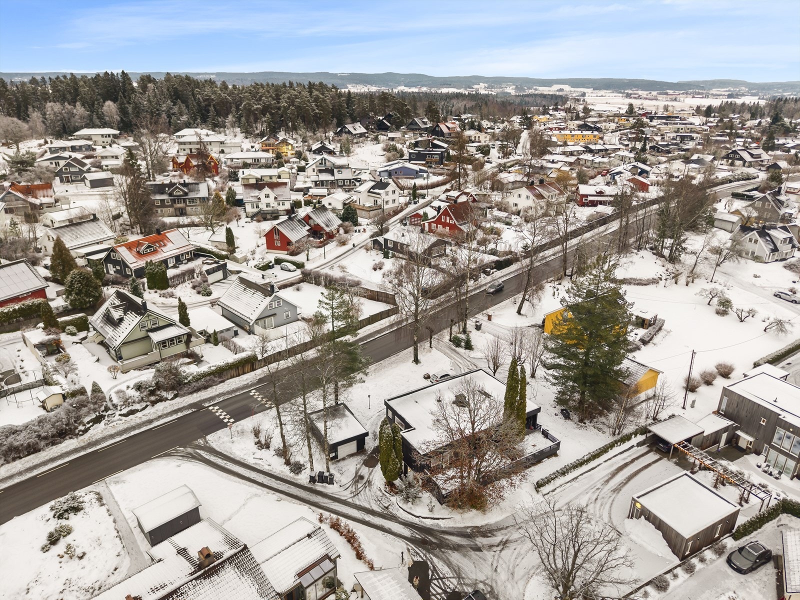 Dronefoto Galleribilde