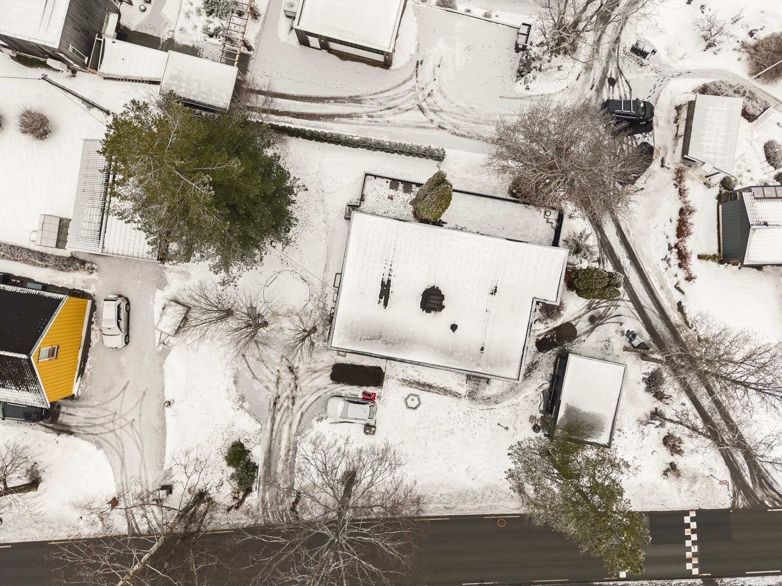 Dronefoto Galleribilde