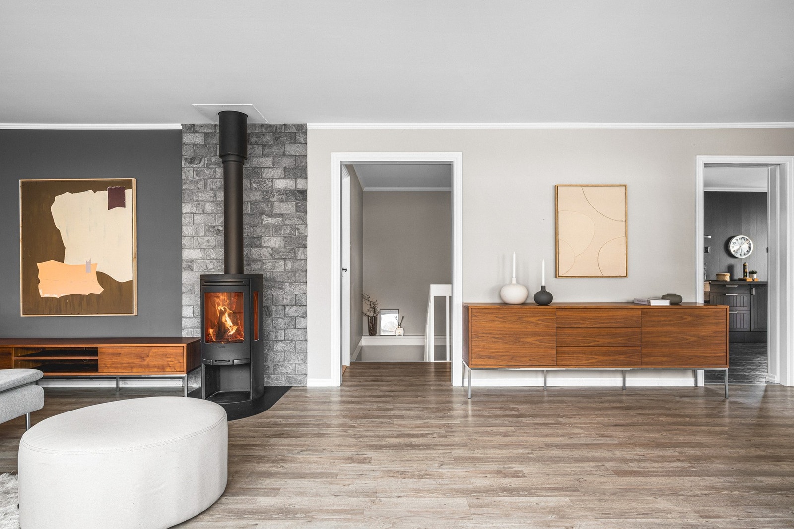 Stuen har et areal på hele 37,5 m². Galleribilde