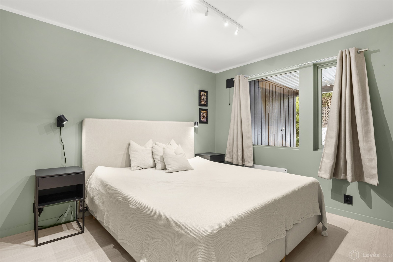 Soverom 1 med 1-stavs parkett Galleribilde