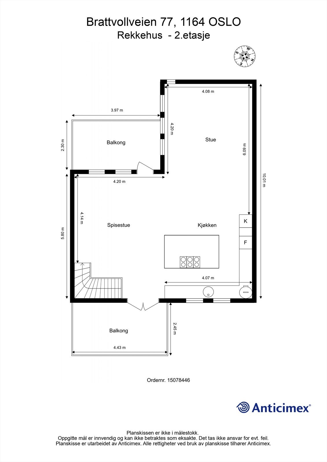 Plantegning - 2. etasje Galleribilde
