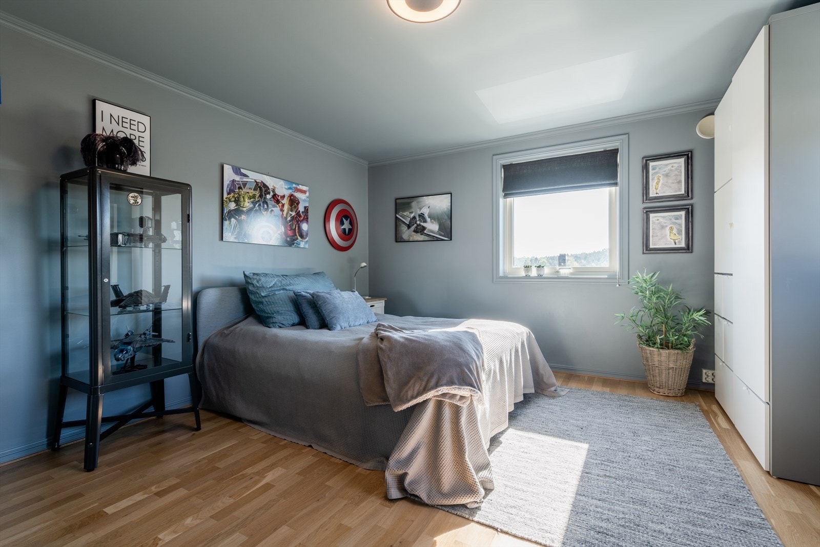 Legg merke til størrelsen på soverommene. Galleribilde