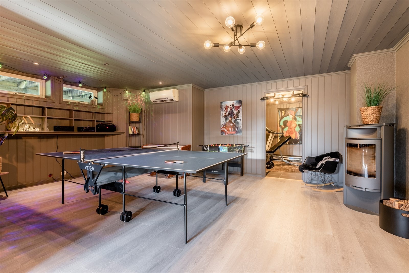 Ditt eget treningsrom innenfor aktivitetsrommet. Galleribilde