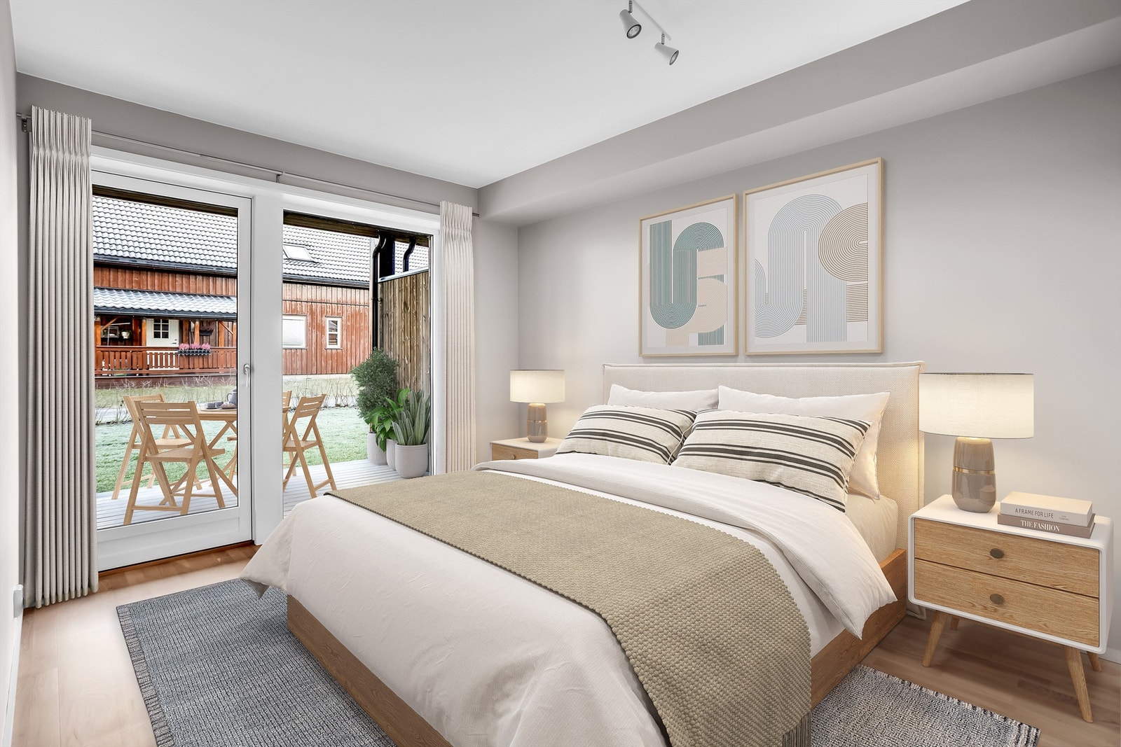 Digital møblering. Galleribilde