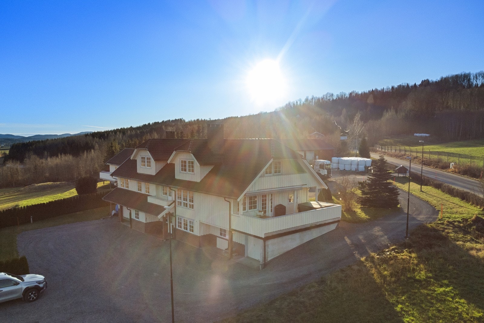 Fasade mot nord Galleribilde