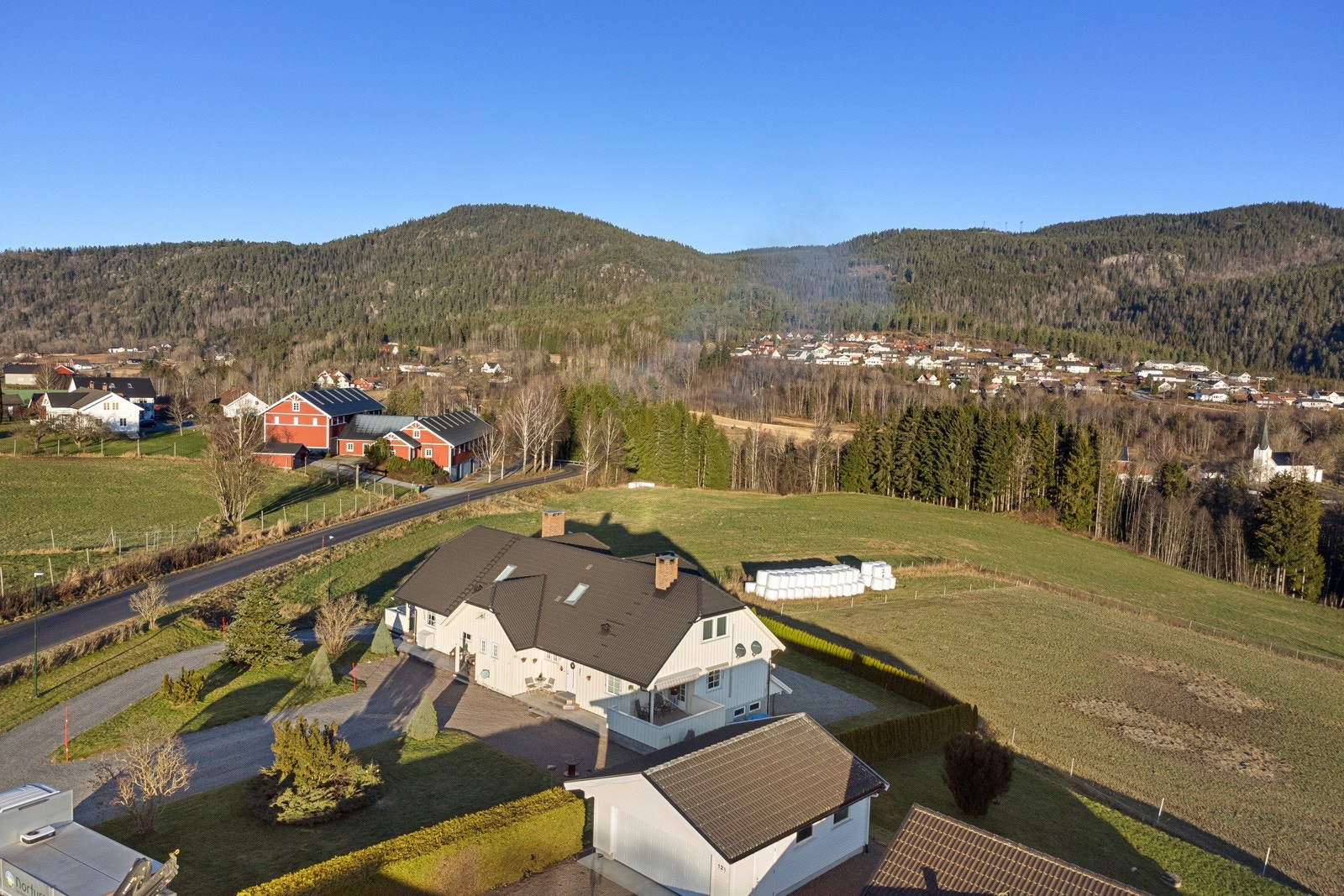 Fra oven Galleribilde