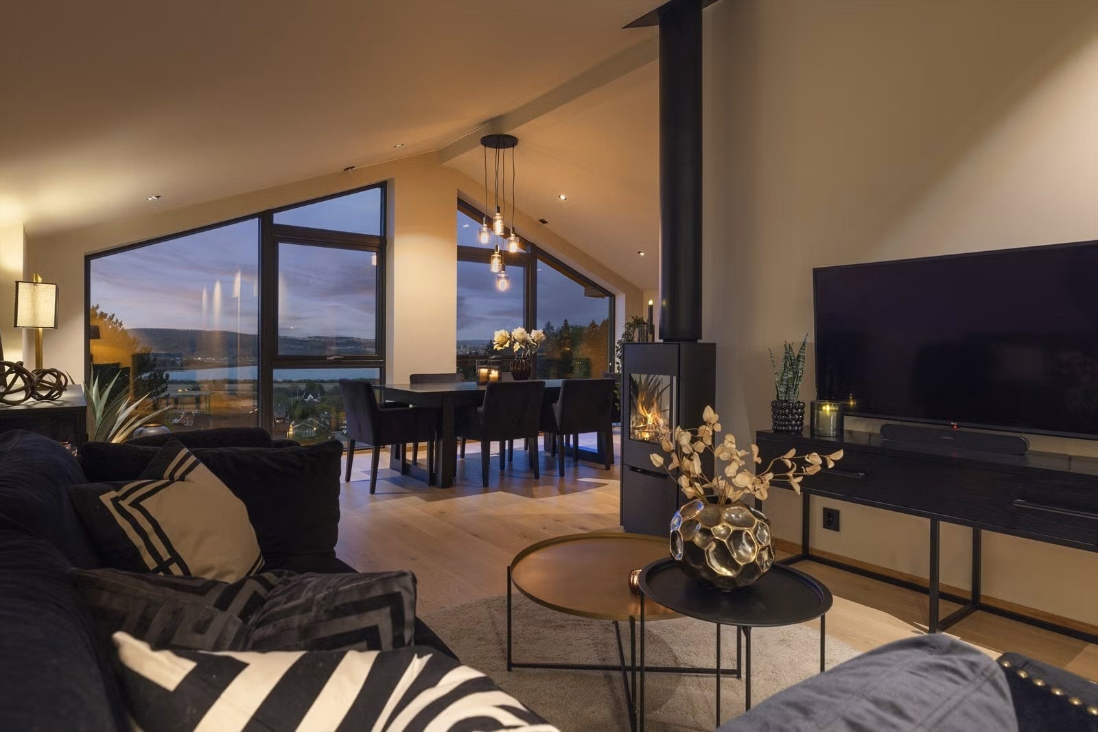 Bildet er tatt av en ferdigstillt bolig utbygger har bygd i Rælingen tidligere. Galleribilde