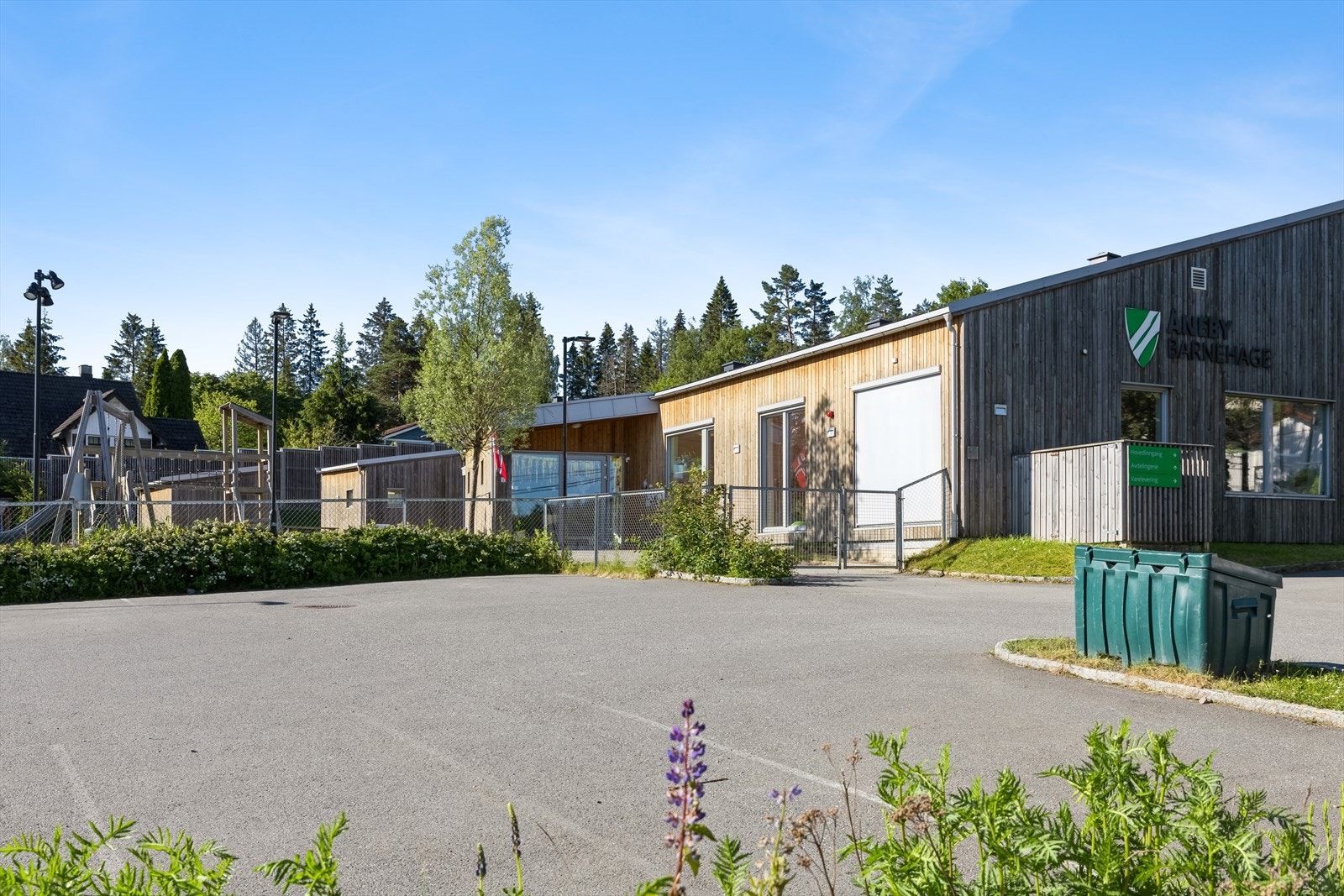 Åneby barnehage er nærmeste barnehage med som ligger få minutters gange unna. Galleribilde