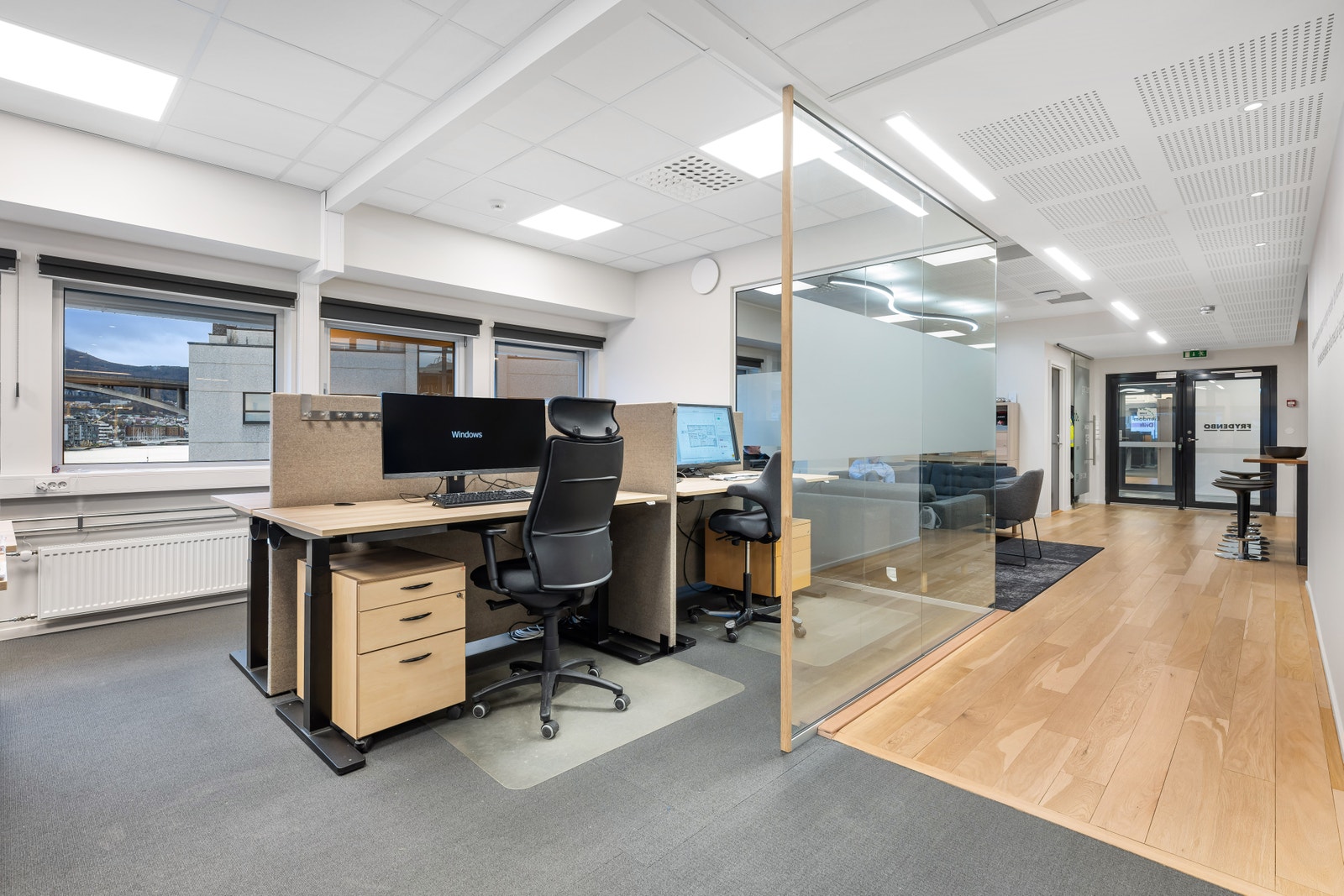 Første område til kontorplasser Galleribilde