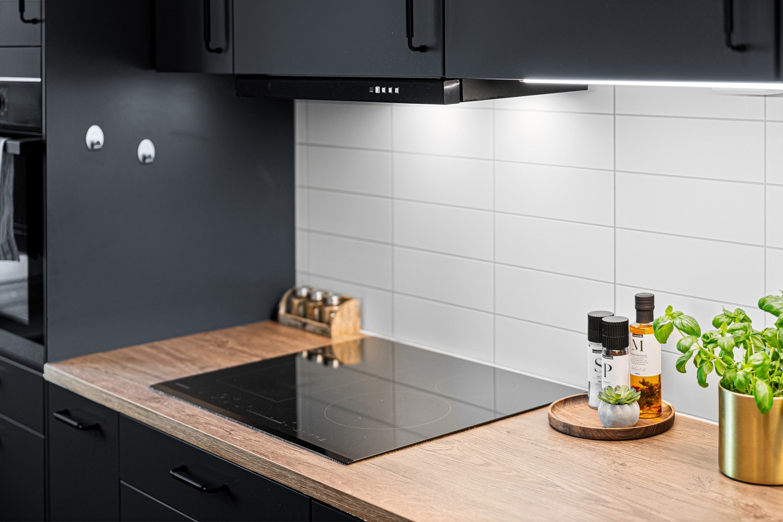 Detaljbilde kjøkken. Galleribilde