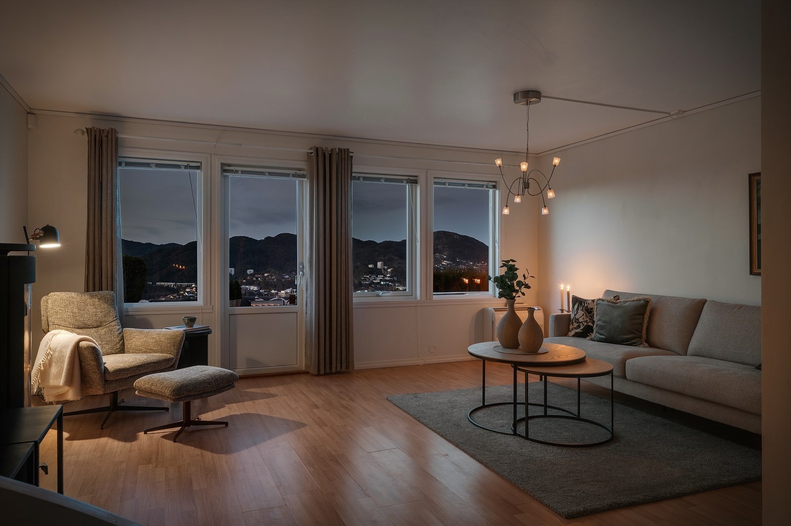 Kveldsstemning Galleribilde