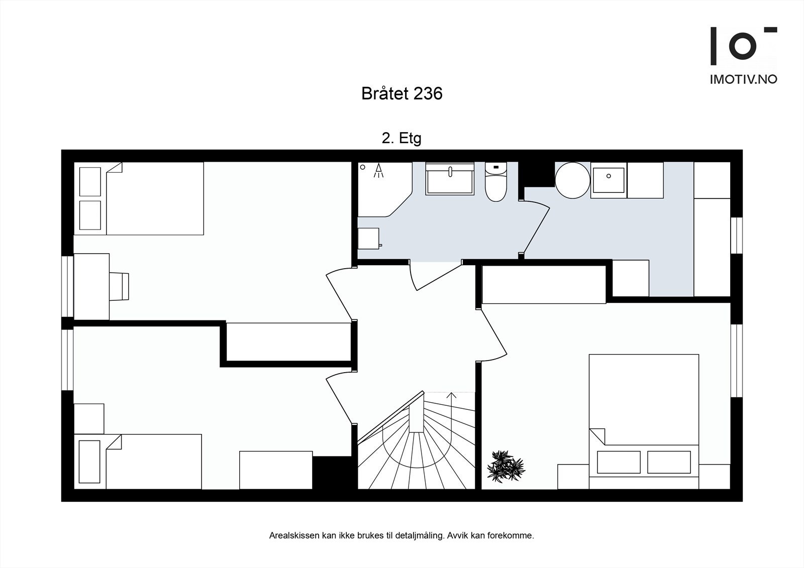 Plantegning 2.etasje Galleribilde
