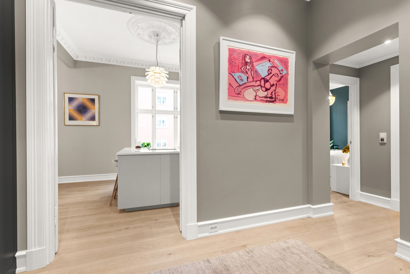 Leiligheten har lave felleskostnader og utgifter for strøm. Galleribilde