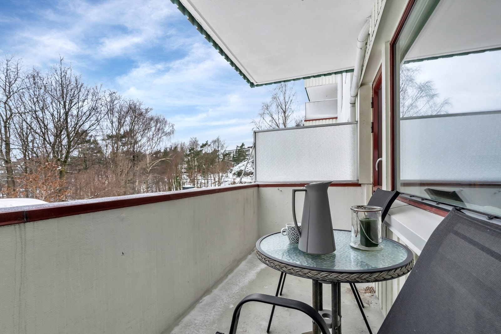 Her kan du nyte gode solforhold. Galleribilde