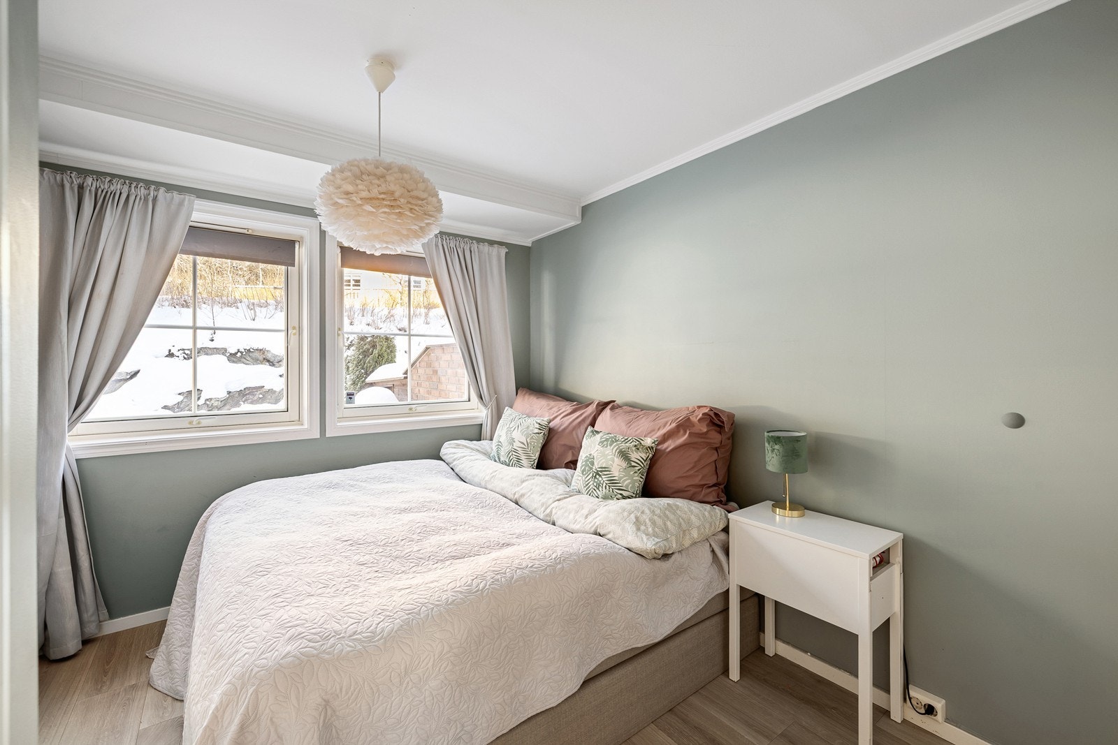 Etasjen rommer ett soverom. Galleribilde