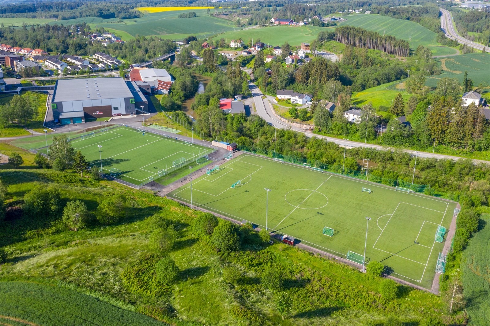 Frogner Idrettspark er et fantastisk sted for idrettsaktive barn og ungdom. Galleribilde