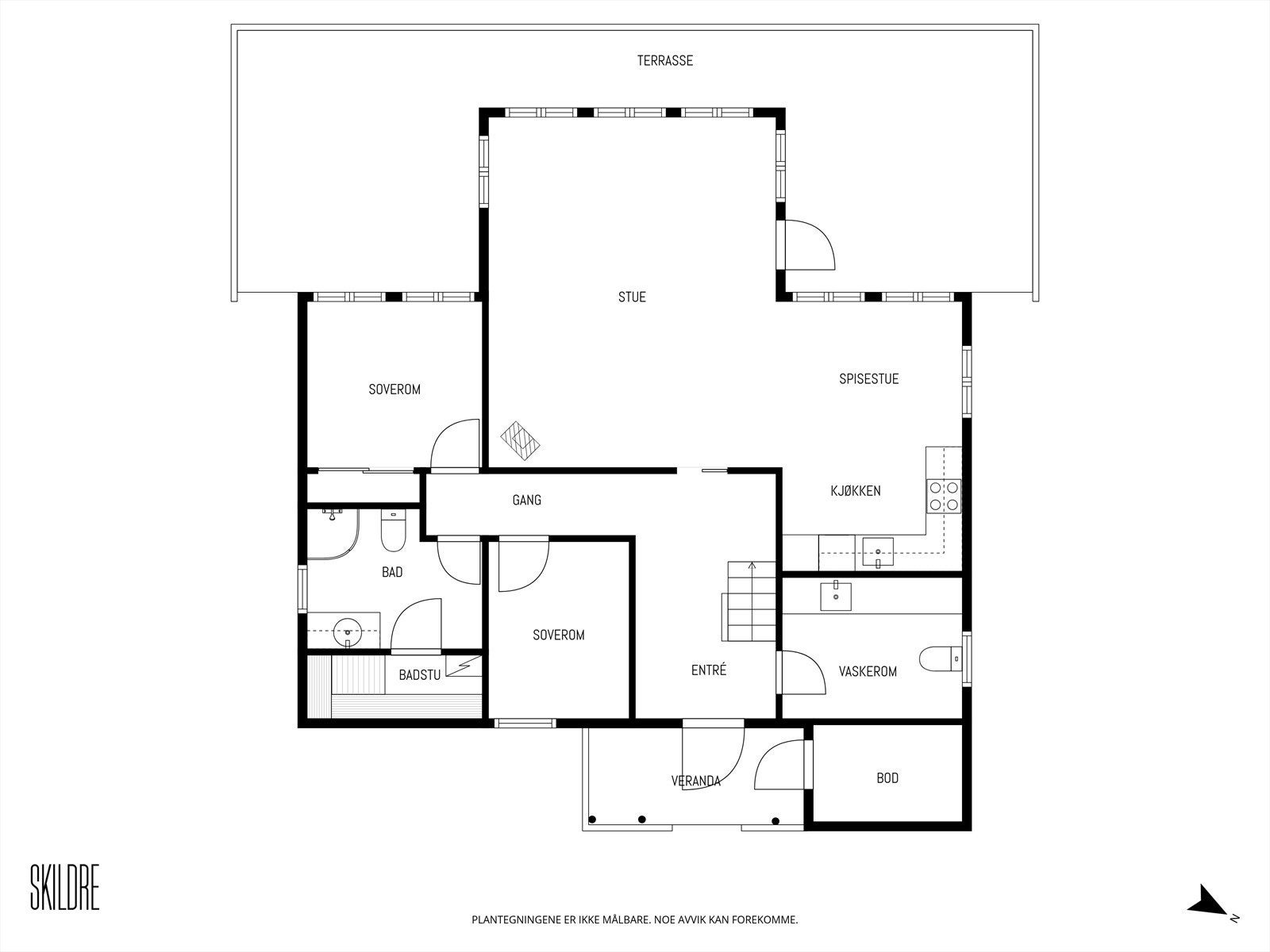 Plantegning | Hovedetasje Galleribilde