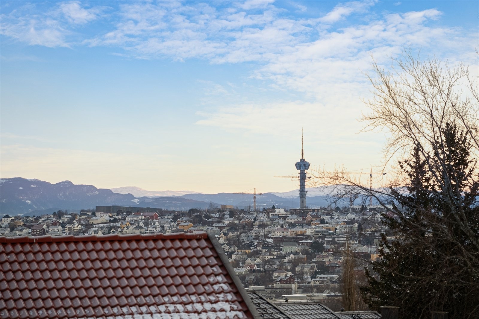 Fine utsiktsforhold. Galleribilde