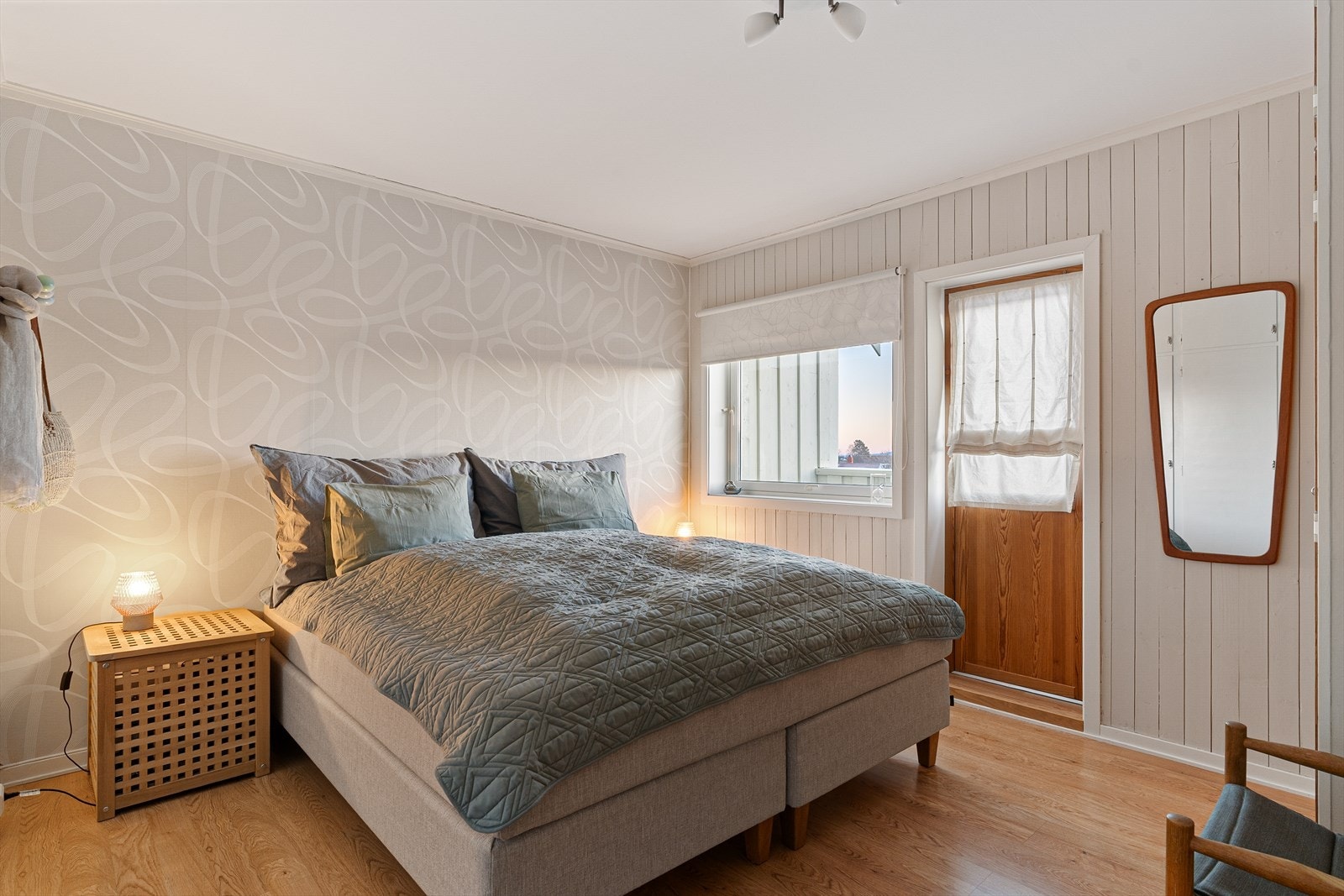 Det største soverommet er på hele 13,5 kvm. Galleribilde