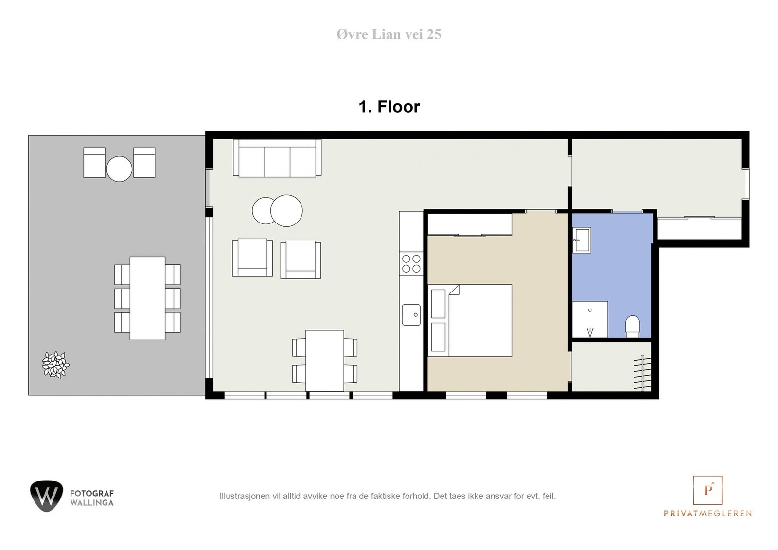 Plantegning. Galleribilde