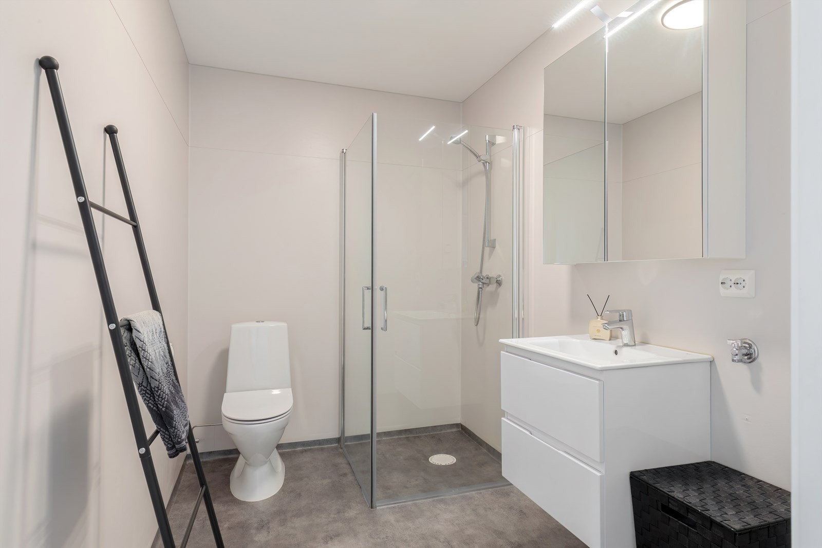 Bad 1.etg. - vannbåren gulvvarme Galleribilde